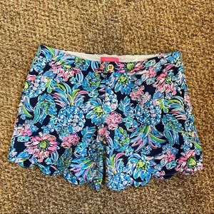 Lilly Pulitzer Darci Shorts sz 14